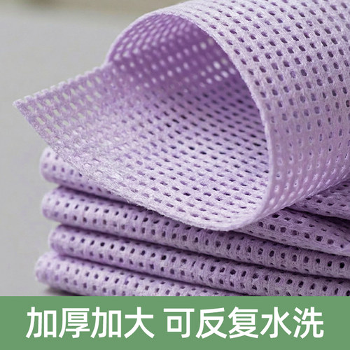 厨房抹布干湿两用不掉毛加厚耐洗家务清洁纸一次性周抛懒人洗碗巾 - 图2