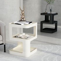 Light and luxurious living room sofa side a few side cabinets modern minimalist iron art creative corner a few Nordic bedside small tea table small table