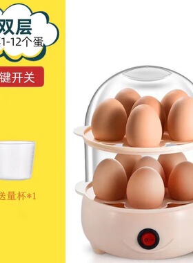 煮蛋器蒸蛋器自动断电家用小型一人多功能蒸蛋羹煮鸡蛋机