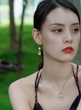 小众忆奴娇黄昏设计项链时尚个性