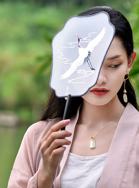 纯银天然和田玉牌吊坠时尚国风