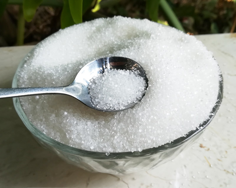 广西一级白砂糖散装白糖纯甘蔗白砂糖中粗烹饪调味烧菜食用糖5斤 - 图0