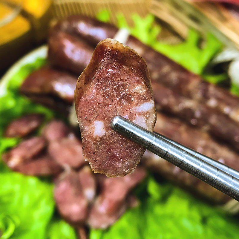 秋林里道斯风干肠50g*10即食哈尔滨干肠秋林干肠红肠正宗东北特产