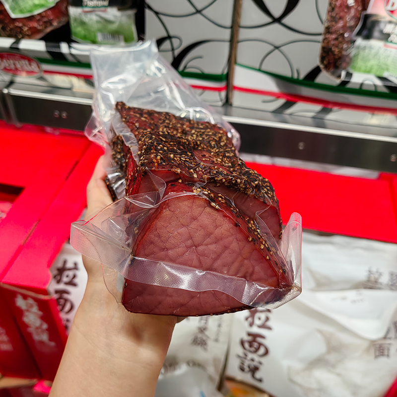 宁波开市客 BERETTA进口黑胡椒牛肉800g袋装 传统配方 京东冷链