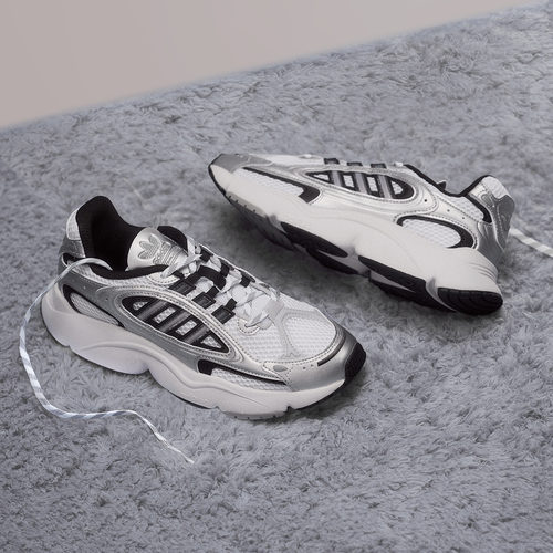 OZMILLEN亲子款轻盈百搭经典运动老爹鞋男女adidas阿迪达斯三叶草 - 图0