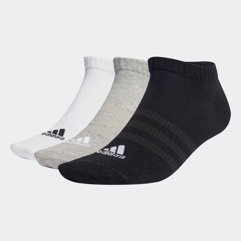 舒适三双装短筒运动健身袜子男女adidas阿迪达斯官方IP0399 - 图3