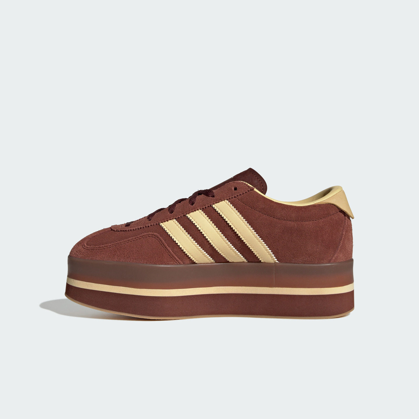 「T头鞋」GAZELLE STACK W厚底经典运动鞋女adidas阿迪达斯三叶草,淘宝优惠券,粉丝福利购,淘宝优惠卷