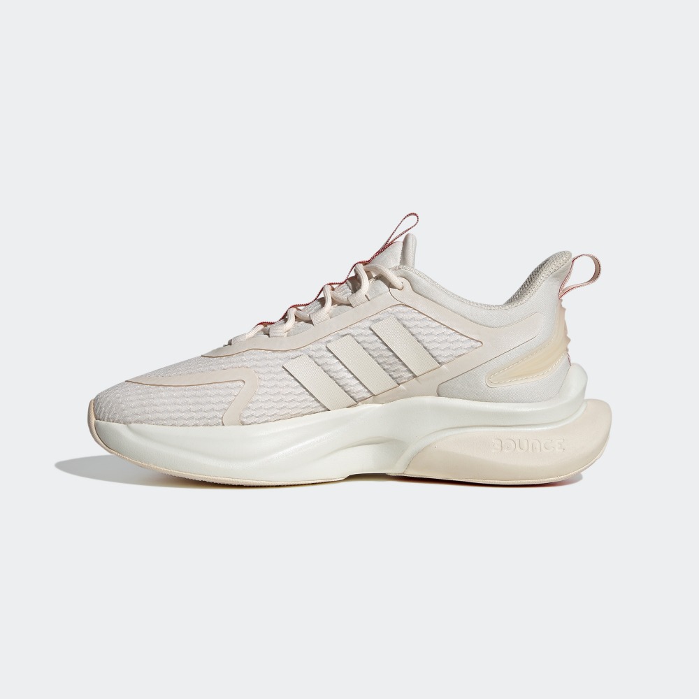 AlphaBounce+网面跑步运动鞋女子adidas阿迪达斯官方轻运动ID8626 - 图0