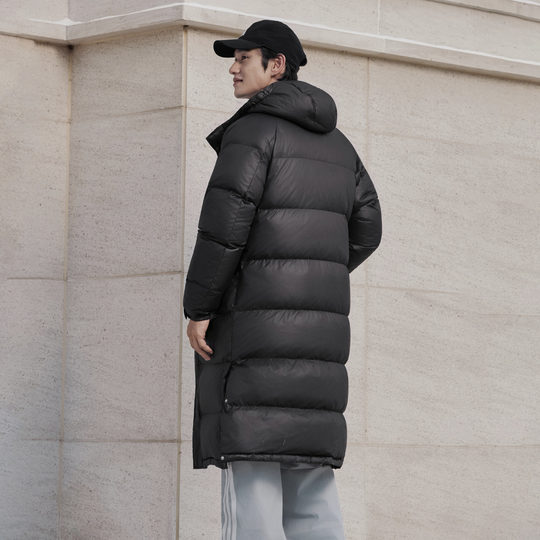 保暖休闲长款鸭绒羽绒服男女秋冬adidas阿迪达斯官方轻运动