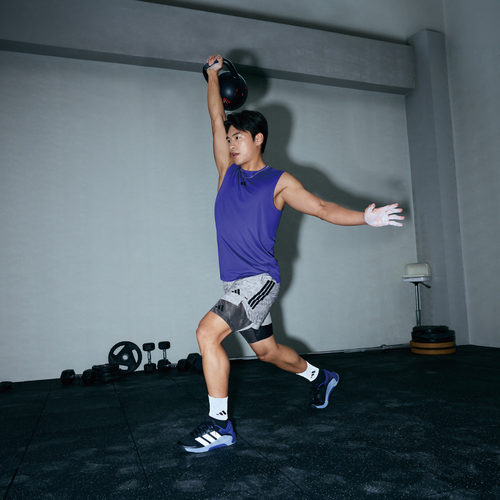 DROPSET 4超轻回弹综合训练鞋室内健身运动鞋男adidas阿迪达斯 - 图0