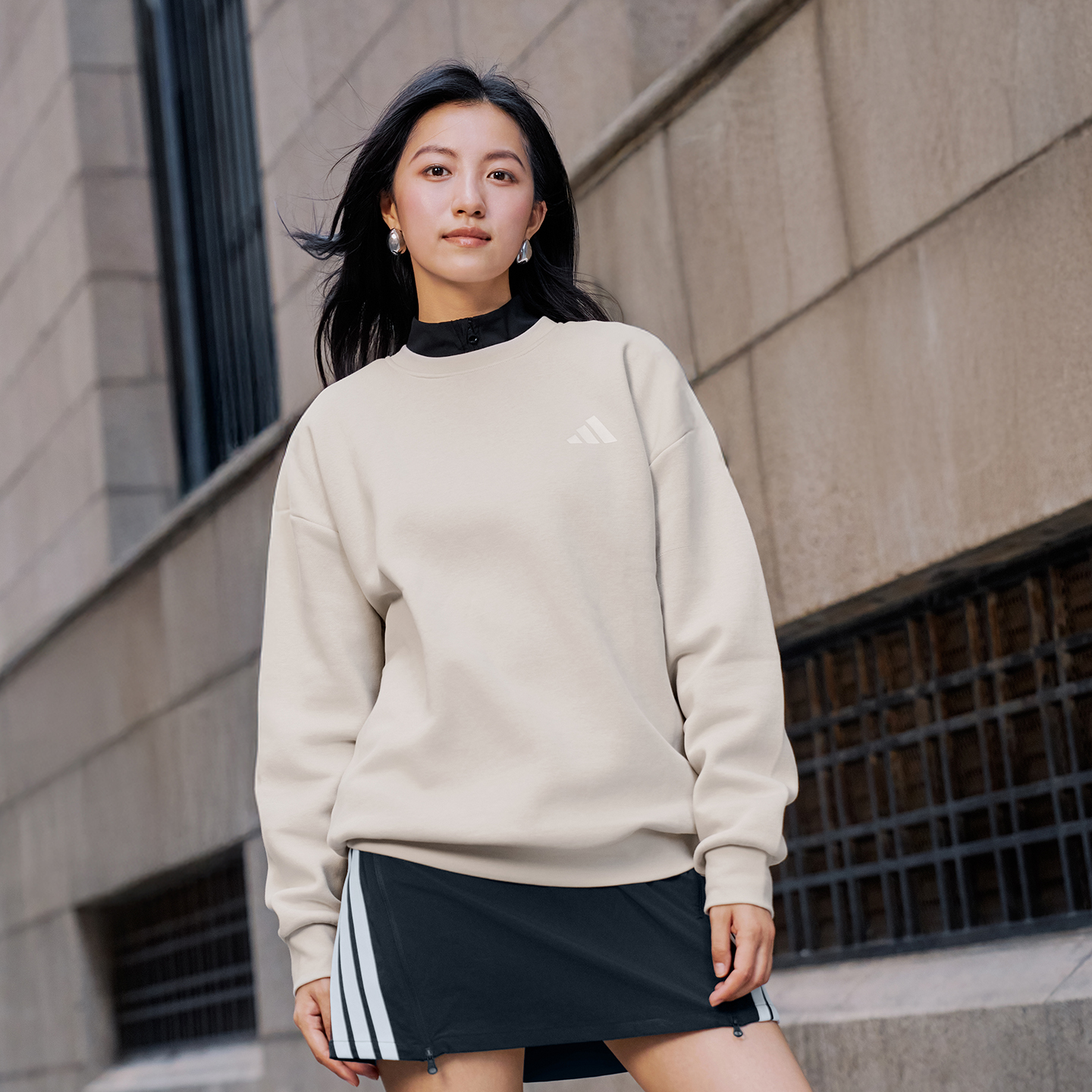 【李佳琦直播间爆品节付定金】adidas阿迪达斯长袖卫衣|工装裤