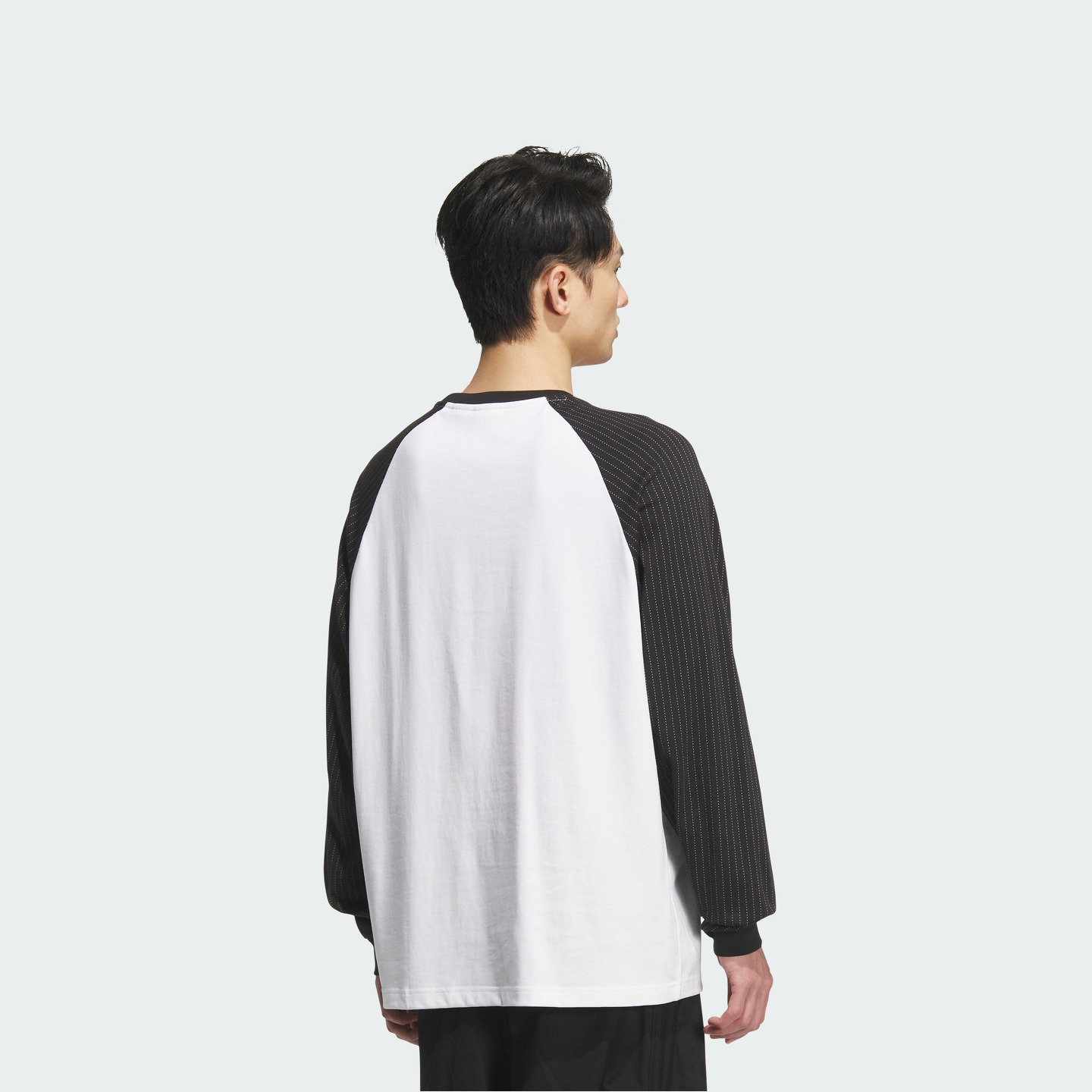 时尚舒适印花纯棉运动长袖T恤男装秋季adidas阿迪达斯三叶草 - 图0