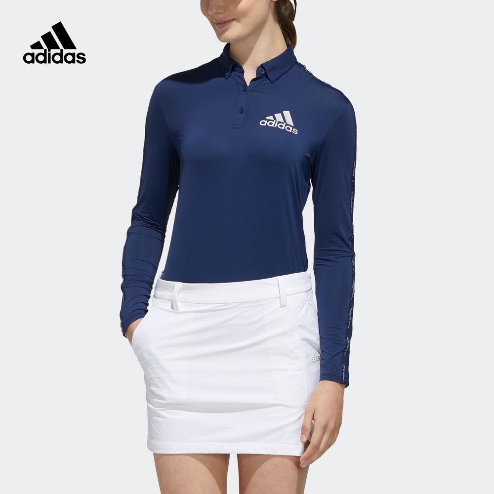 Adidas official website adidas women's golf long sleeved polo shirt FJ2446