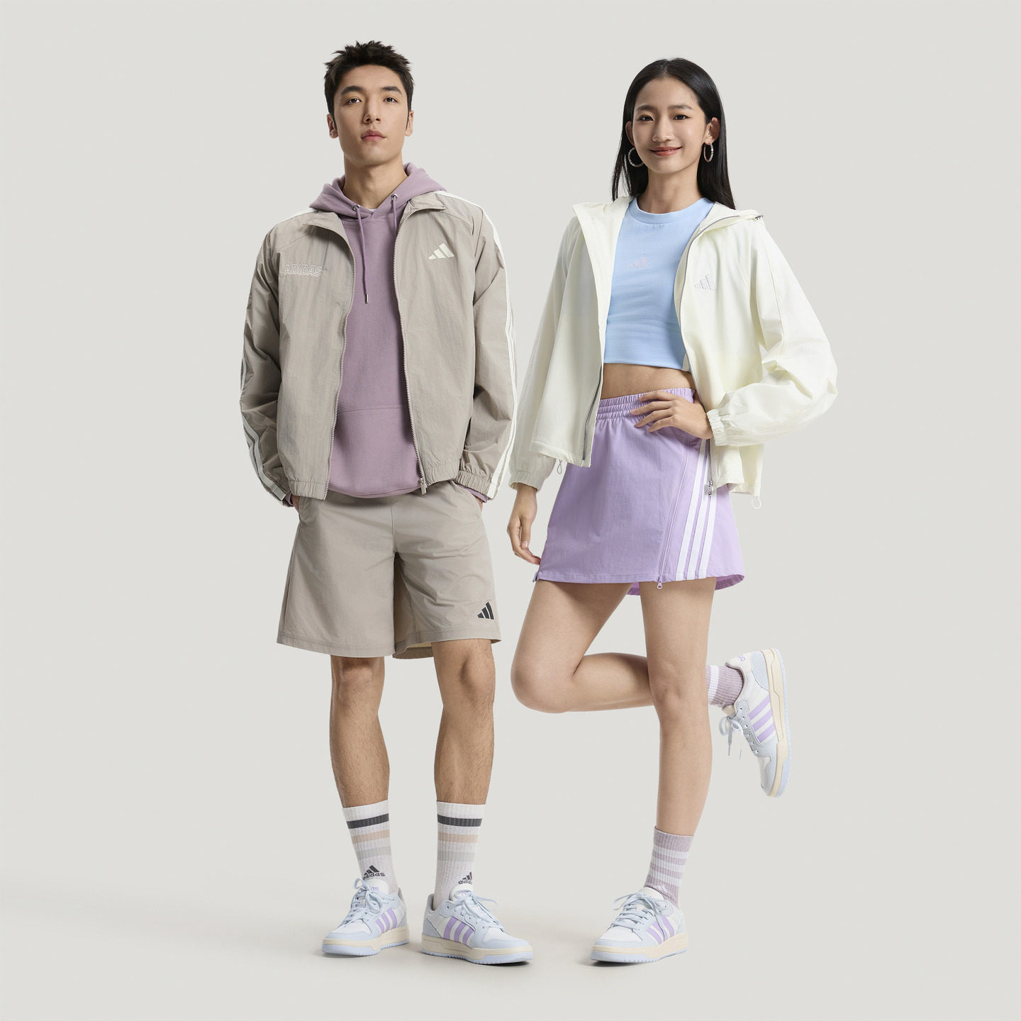 ENTRAP少年感复古篮球风板鞋男女新款adidas阿迪达斯轻运动,淘宝优惠券,粉丝福利购,淘宝优惠卷