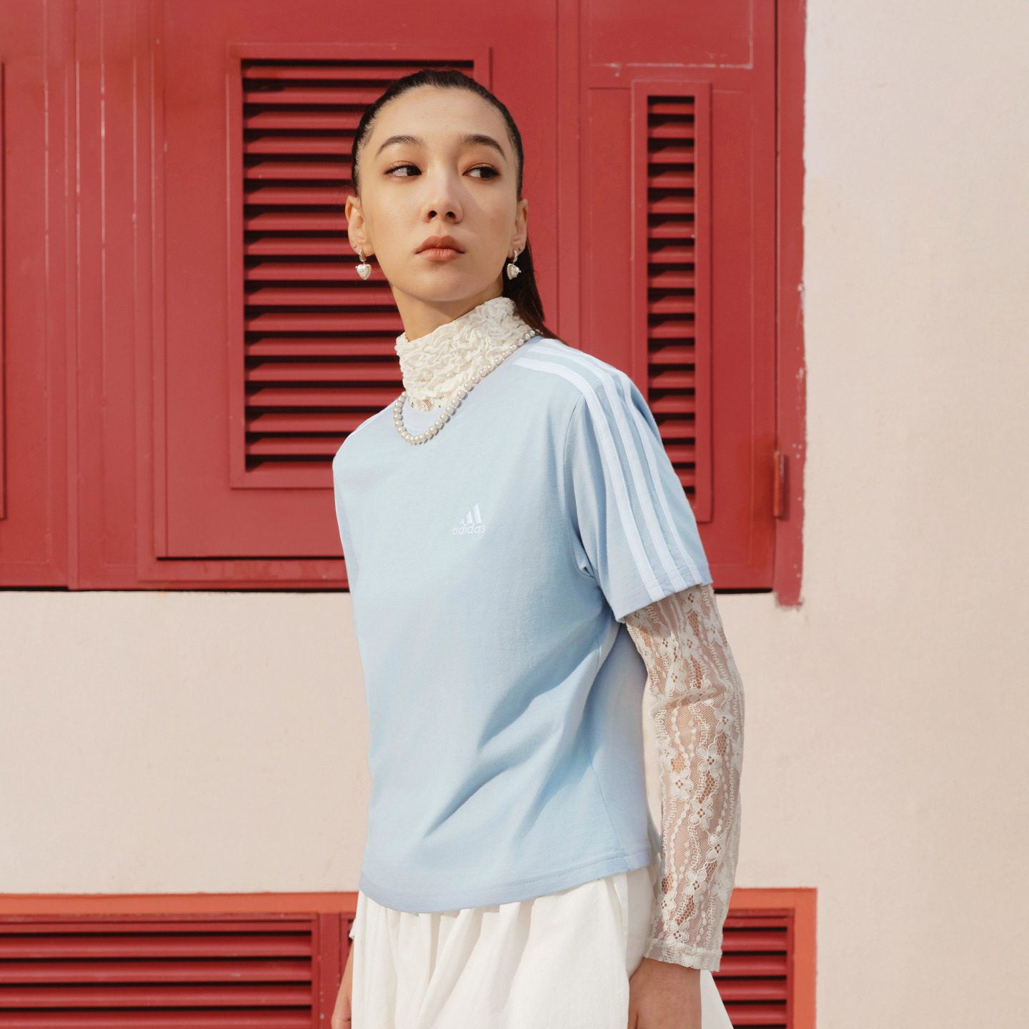 基础款宽松短款休闲圆领短袖T恤女装adidas阿迪达斯官方轻运动,淘宝优惠券,粉丝福利购,淘宝优惠卷