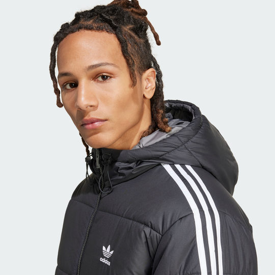 Adidas clover men's hooded cotton jacket