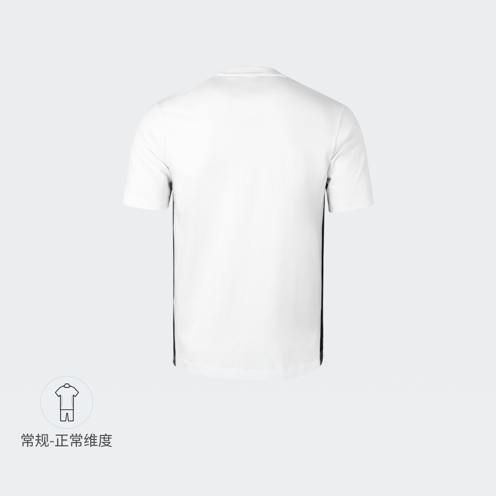 休闲纯棉上衣短袖T恤男装夏季adidas阿迪达斯官方轻运动JY8563 - 图0