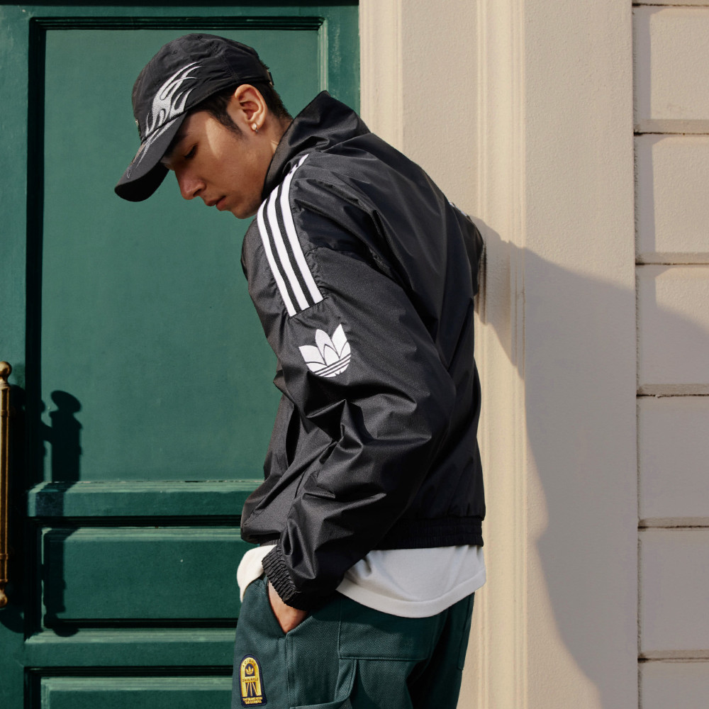 经典三条纹梭织运动立领夹克外套男装秋季adidas阿迪达斯三叶草,淘宝优惠券,粉丝福利购,淘宝优惠卷