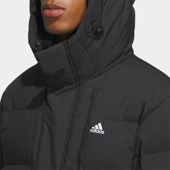 600 Puff Warm Hooded Duck Down Jacket Men's Adidas Adidas ກິລາແສງສະຫວ່າງຢ່າງເປັນທາງການ