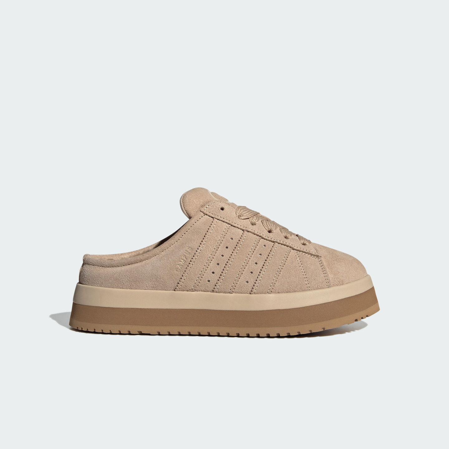 面包鞋CAMPUS 00s加绒厚底拖鞋半拖休闲鞋女adidas阿迪达斯三叶草,淘宝优惠券,粉丝福利购,淘宝优惠卷