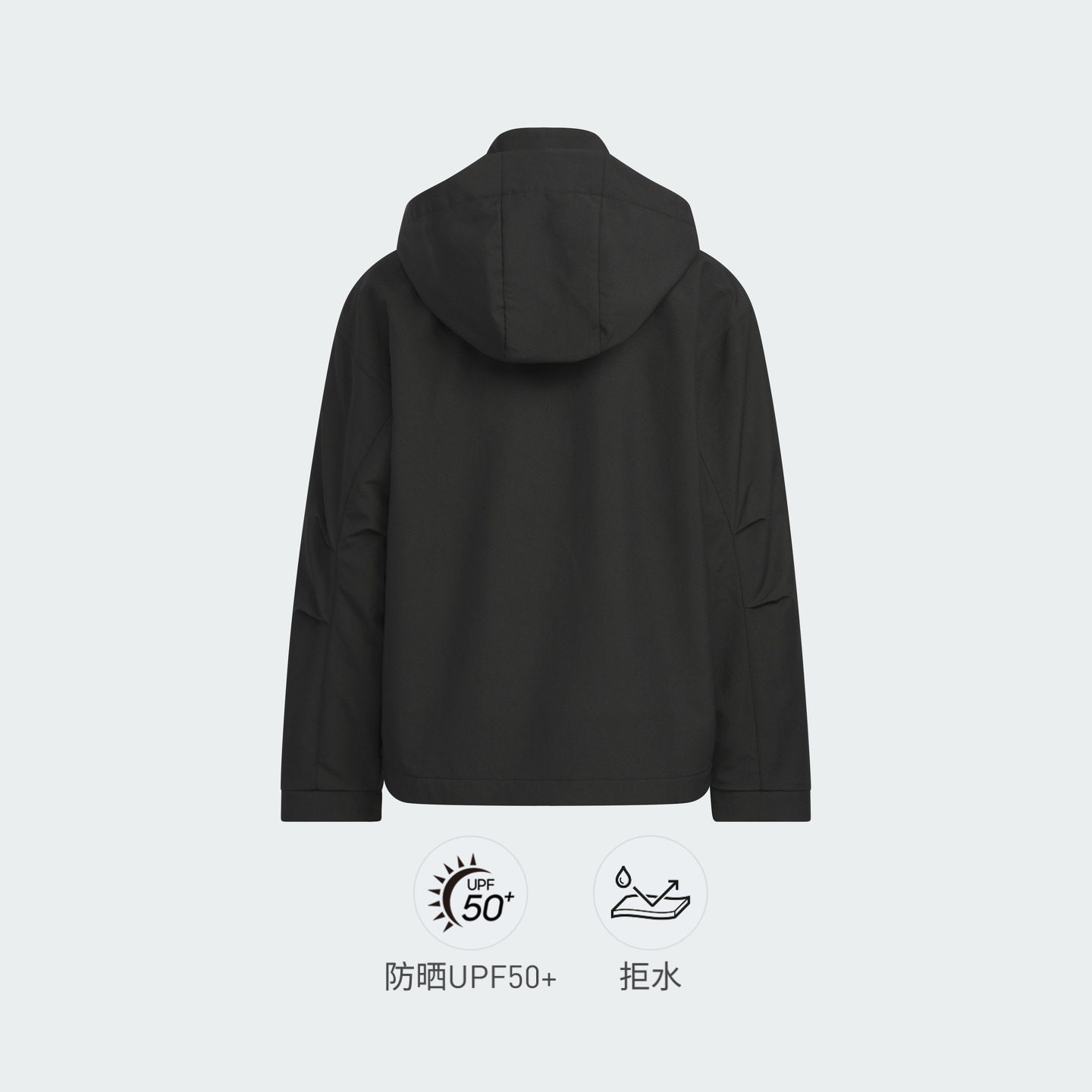 男大童拒水休闲户外风撞色连帽夹克外套秋冬adidas阿迪达斯,淘宝优惠券,粉丝福利购,淘宝优惠卷