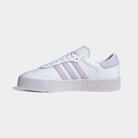 Adidas Womens WMNS Sambarose 'Floral Pattern' Purple Tint/Cloud White/Core  Black FV0770 | KICKSCREW