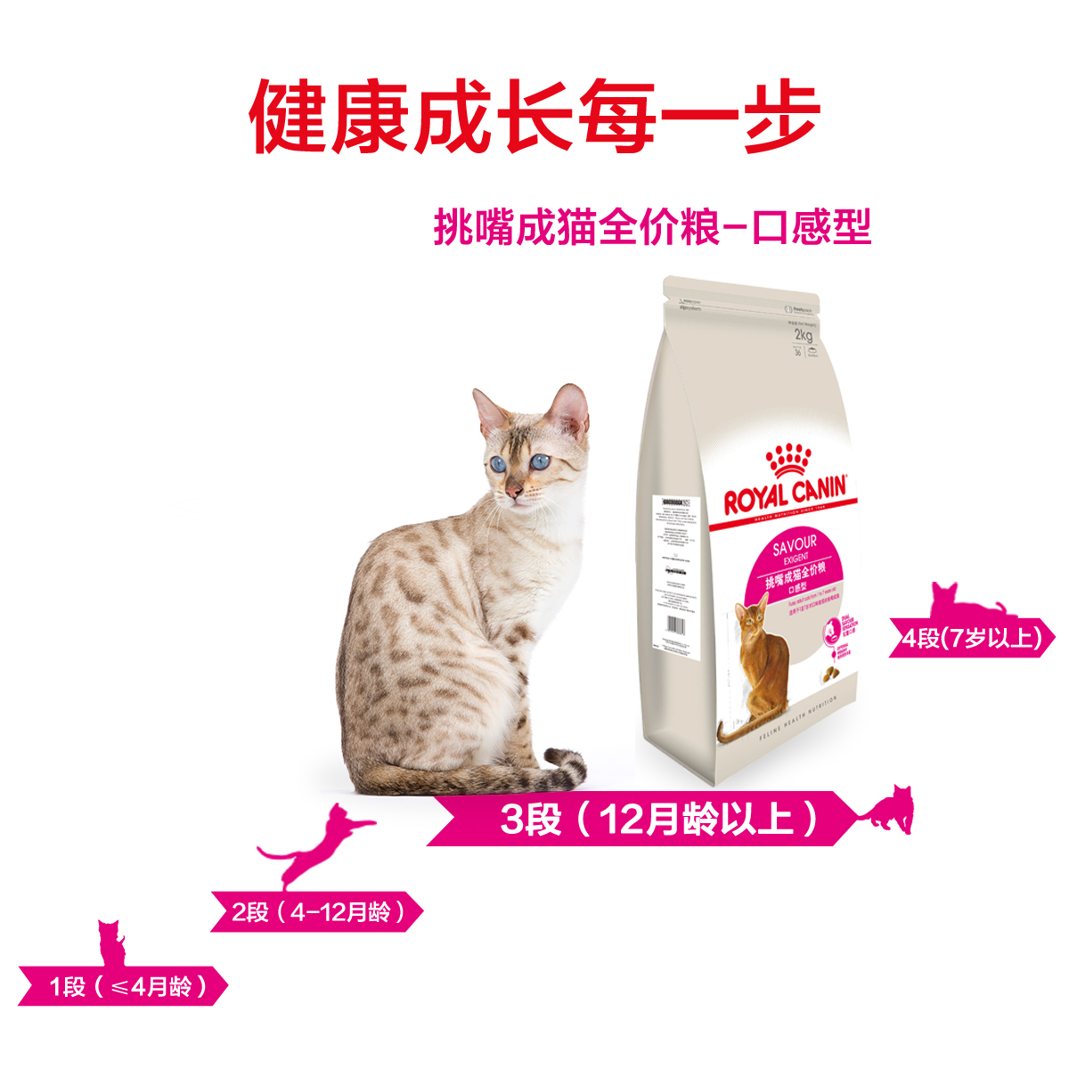 贝多芬宠物/皇家猫粮ES35全能优选成猫粮2Kg口感型挑嘴猫粮包邮-图0