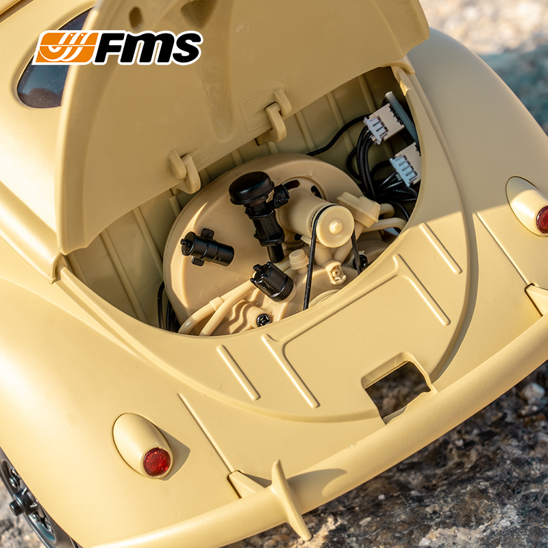 FMS TYPE82E甲壳虫1/12经典四驱变速仿真电动遥控汽车模型玩具车 - 图2