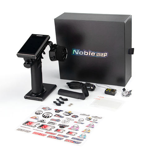 现货 FlySky富斯Noble NB4+新款8通道2.4G彩屏触摸遥控器 接收机 - 图3