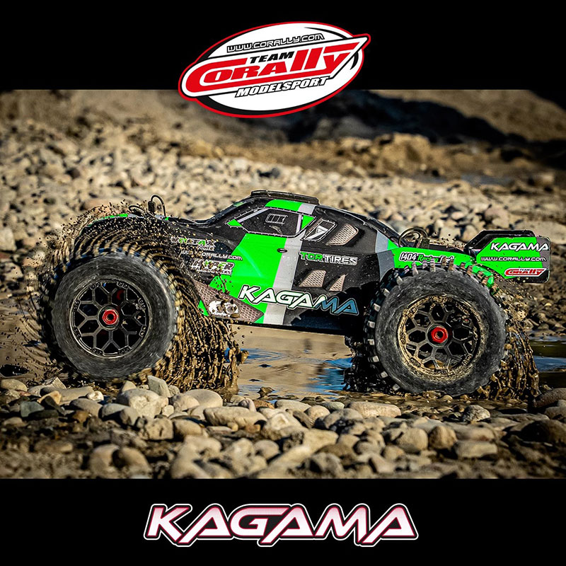 Team Corally KAGAMA 6S RC遥控模型车1/8大脚车电动越野车竞速卡 - 图1