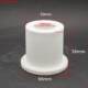 High temperature resistant ceramic bushing insulated porcelain head