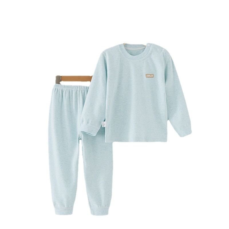 儿童纯棉秋衣秋裤男童女童舒绒彩棉宝宝保暖全棉婴儿内衣套装秋冬,淘宝优惠券,粉丝福利购,淘宝优惠卷