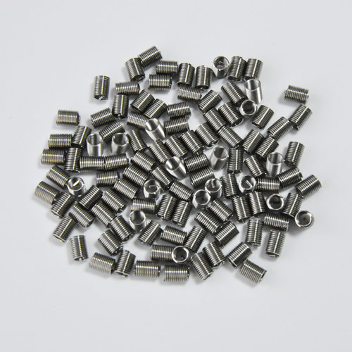 304不锈钢国军标GJB119.1A有尾钢丝螺套带折断槽M2M2.5M3M4M5-M20 - 图3