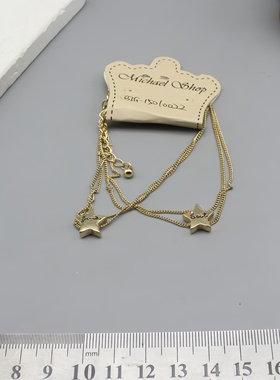 欧美大牌百搭精致炫彩首饰礼包手链女气质高级感