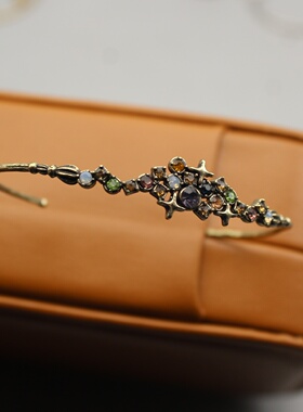 几何不规则小众设计金属手镯