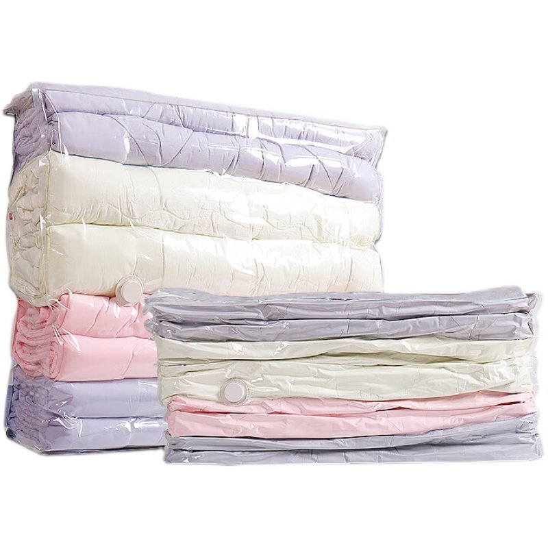 收纳博士真空压缩袋免抽气特大号装棉被被子收纳袋衣物衣服整理袋