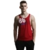 Vest nam mùa hè thể thao vest rộng vai áo len lưới lưới mồ hôi vest nam vest nam - Áo vest cotton Áo vest cotton