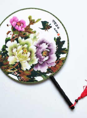 艺蕴中国风扇双面子古典汉服团
