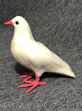 仿真鸽子摆件和平鸽婚礼白鸽信鸽