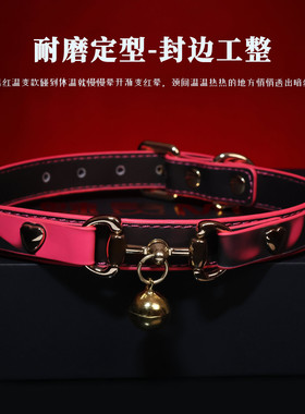 【甜束】puppy铃铛项圈女颈带颈圈choker脖圈情侣饰品M