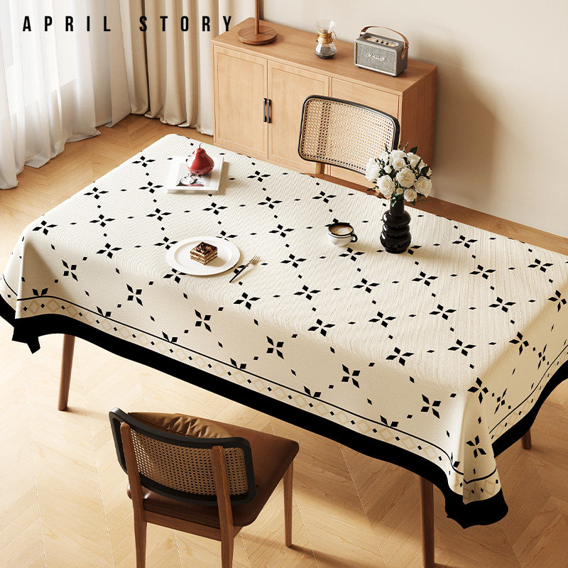 法式餐桌布防水隔热布艺桌布露营野餐布防烫茶几桌布家用防尘台布,淘宝优惠券,粉丝福利购,淘宝优惠卷