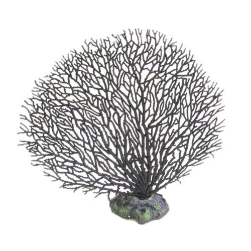 硅胶海底铁树树片状仿真水族装饰软体假珊瑚枝鱼缸造景珊瑚 - 图3