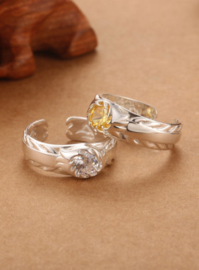 原创阳焰外形摩利支天男女款戒指