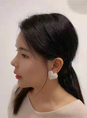 925银针鱼线编织珍珠杨丞琳同款