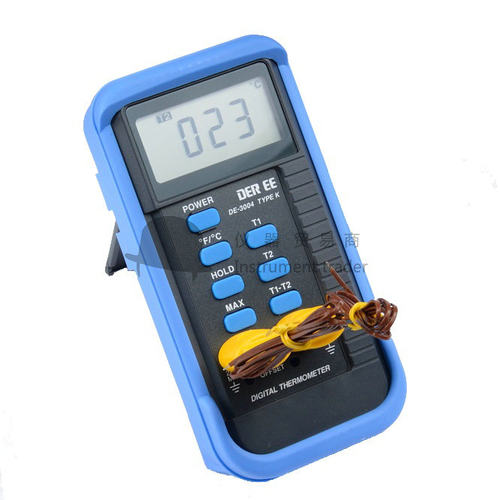 台湾得益DE-3003/4工业接触式温度计高精度表面K型热电偶测温仪 - 图1