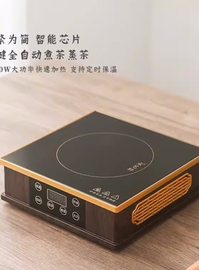 宋艺轩电陶炉家用全自动智能静音电陶茶炉小型煮茶壶多功能煮茶器
