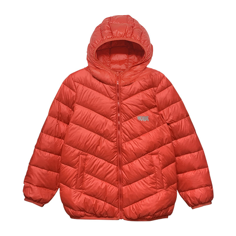 商场同步禾雪品牌轻薄款羽绒服男女同款中大童秋冬保暖百搭秋羽绒,淘宝优惠券,粉丝福利购,淘宝优惠卷