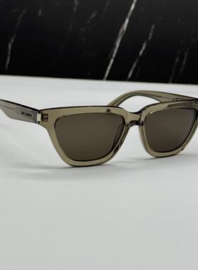 SAINT LAURENT圣罗兰SL462 SULPI 020棕色猫眼太阳眼镜