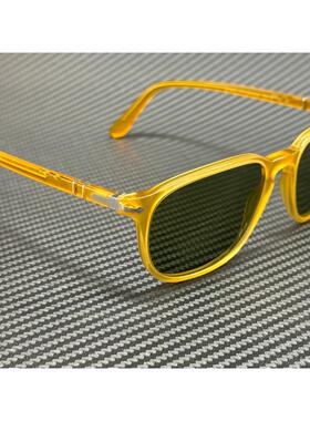 Persol PO3019S 204 4E Miele黄色绿色男士55 mm太阳眼镜