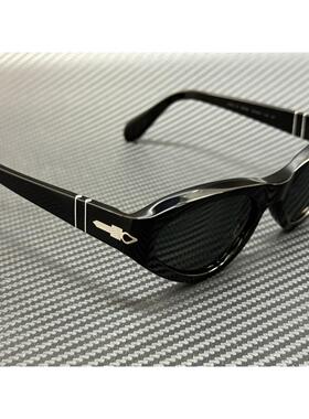 Persol PO0052S 95 58黑色绿色偏光中性53 mm太阳眼镜